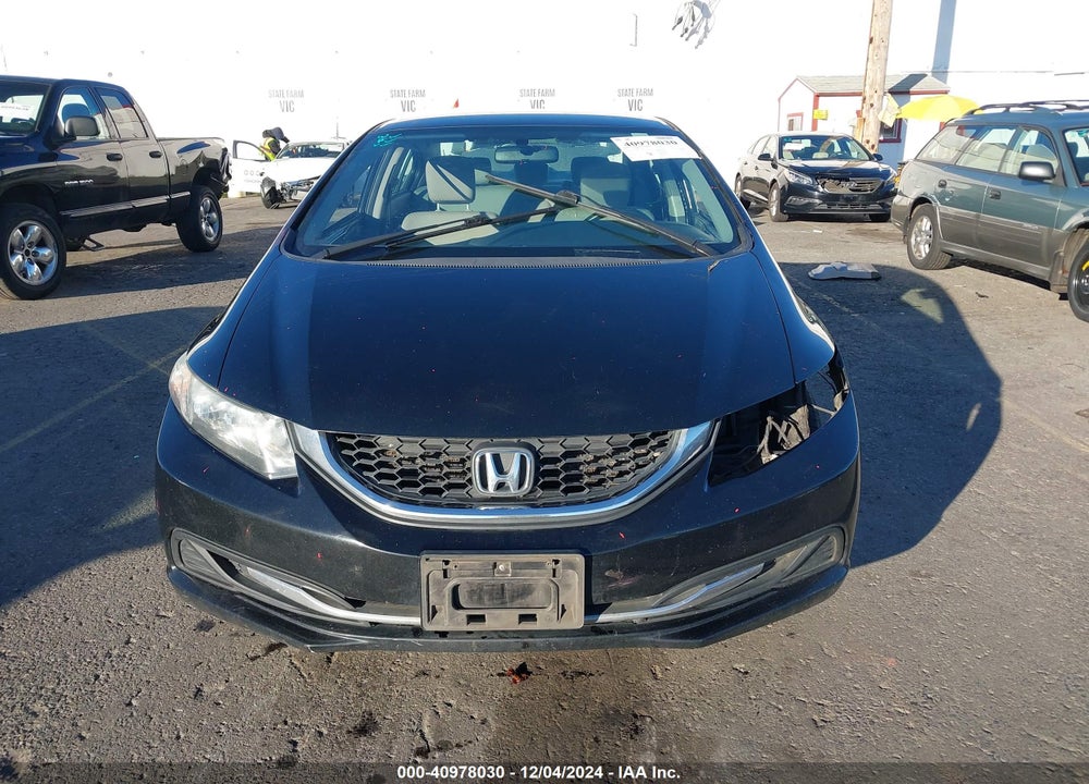 2014 HONDA CIVIC LX VIN: 19XFB2F59EE217693