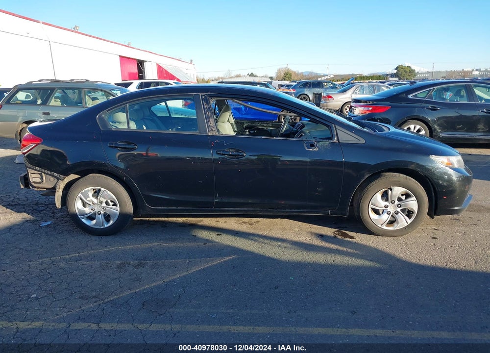 2014 HONDA CIVIC LX VIN: 19XFB2F59EE217693