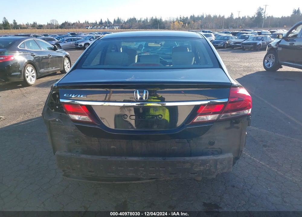 2014 HONDA CIVIC LX VIN: 19XFB2F59EE217693