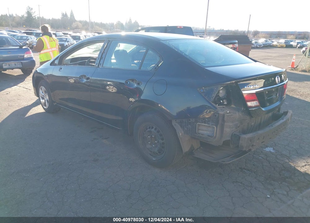 2014 HONDA CIVIC LX VIN: 19XFB2F59EE217693