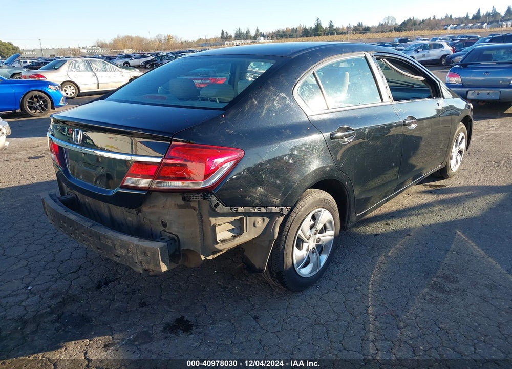 2014 HONDA CIVIC LX VIN: 19XFB2F59EE217693