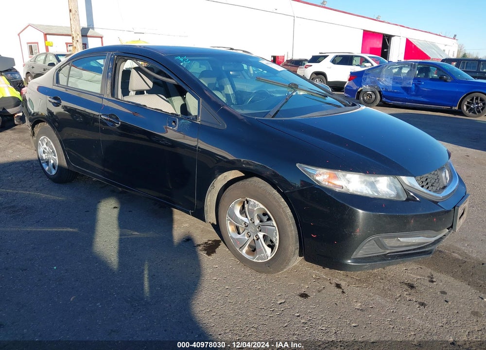 2014 HONDA CIVIC LX VIN: 19XFB2F59EE217693