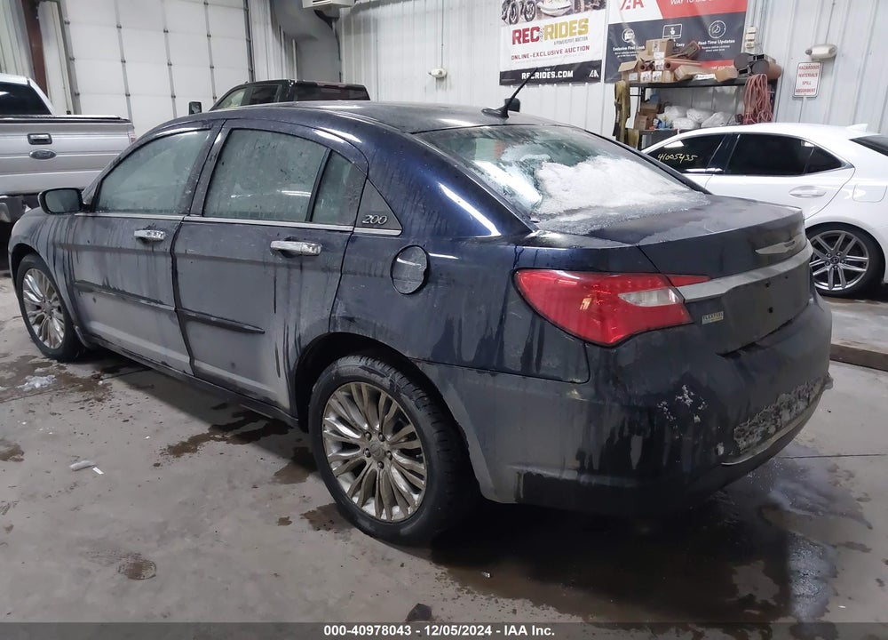 2012 CHRYSLER 200 LIMITED VIN: 1C3CCBCG3CN171930