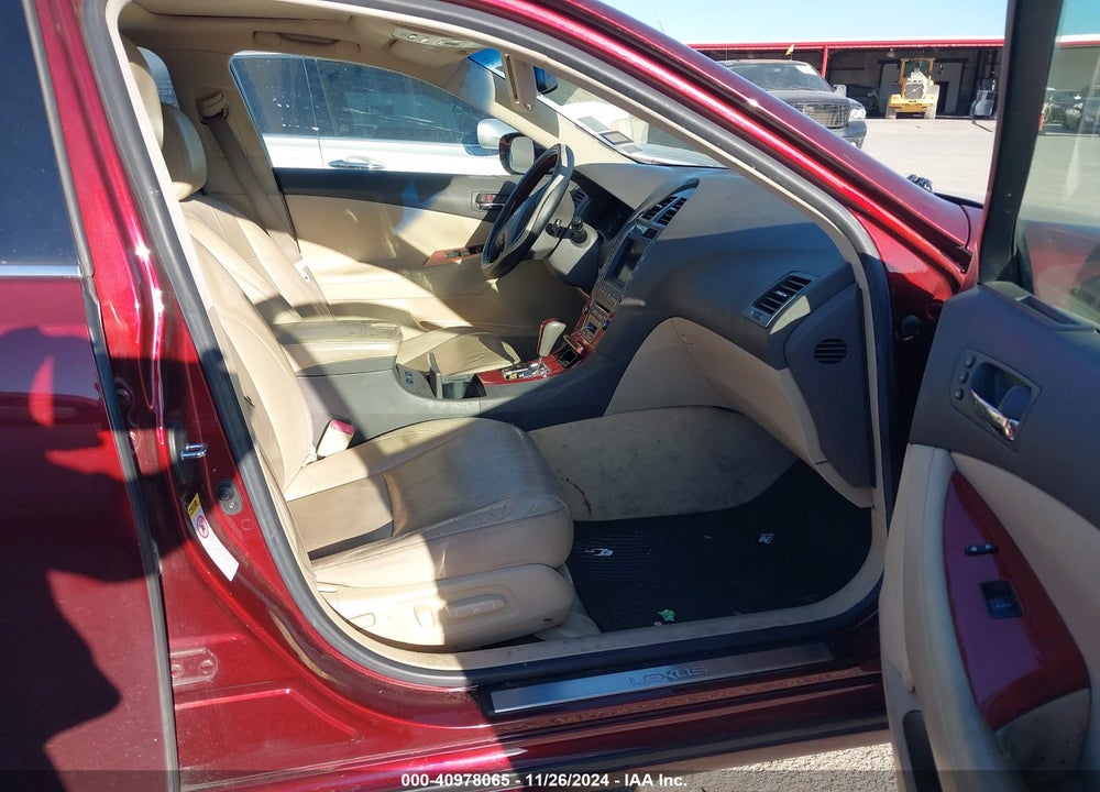 2008 LEXUS ES 350 VIN: JTHBJ46G982254144