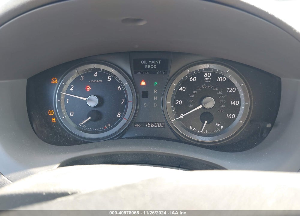 2008 LEXUS ES 350 VIN: JTHBJ46G982254144