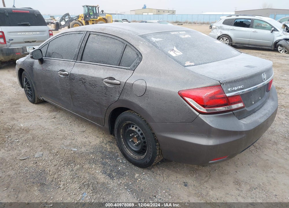 2013 HONDA CIVIC VIN: 19XFB2F54DE281378