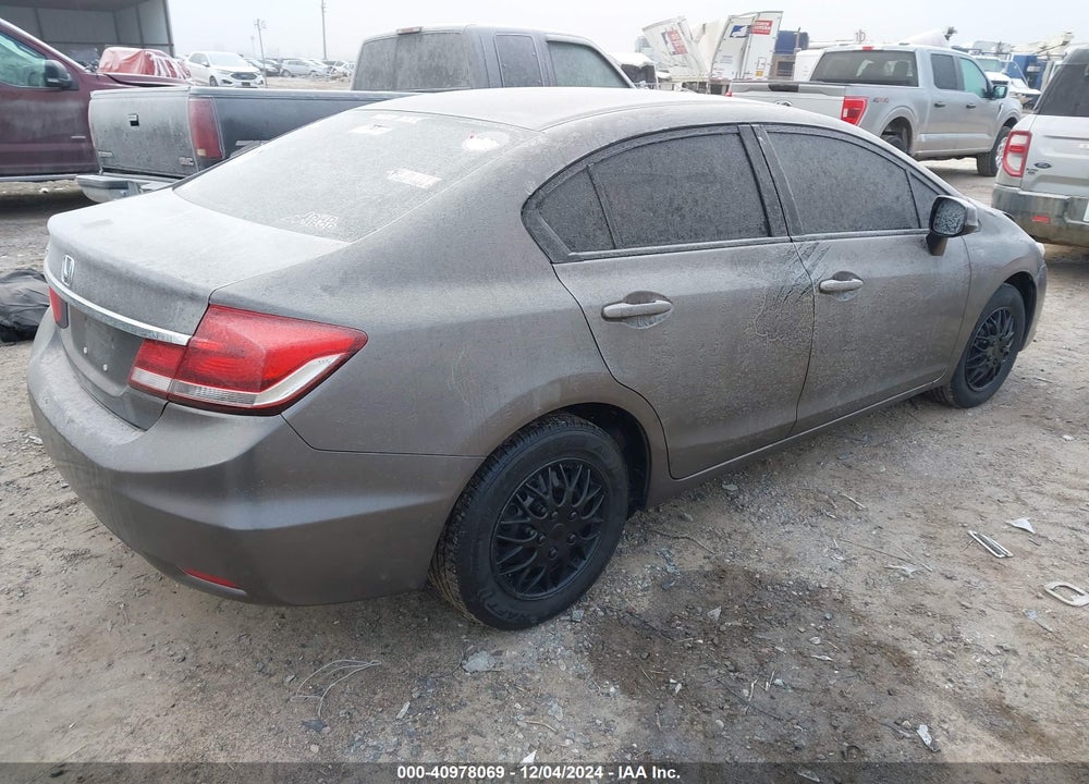 2013 HONDA CIVIC VIN: 19XFB2F54DE281378