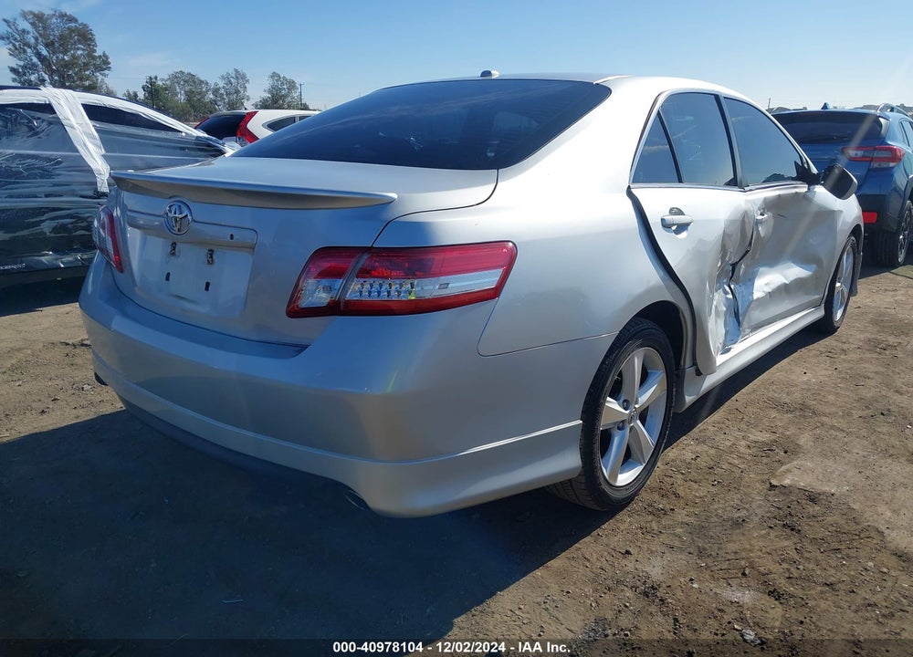 2010 TOYOTA CAMRY SE VIN: 4T1BF3EK7AU012039