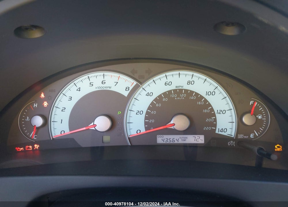 2010 TOYOTA CAMRY SE VIN: 4T1BF3EK7AU012039