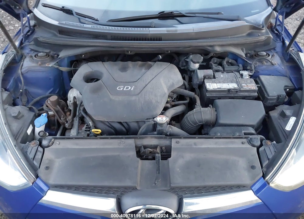 2013 HYUNDAI VELOSTER BASE W/BLACK VIN: KMHTC6AD7DU167037