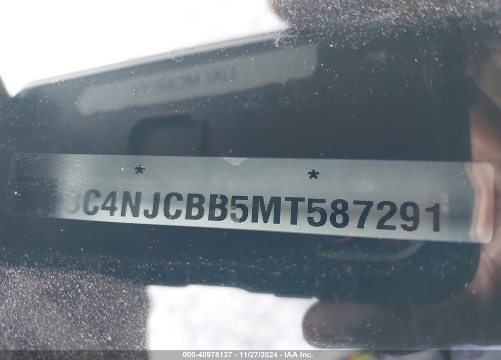 2021 JEEP COMPASS ALTITUDE FWD VIN: 3C4NJCBB5MT587291