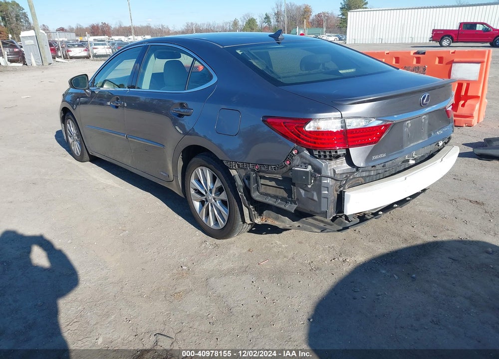 2013 LEXUS ES 300H VIN: JTHBW1GG5D2029244