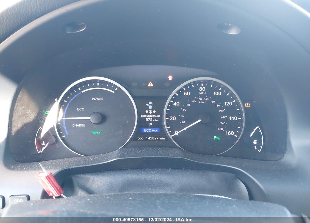 2013 LEXUS ES 300H VIN: JTHBW1GG5D2029244