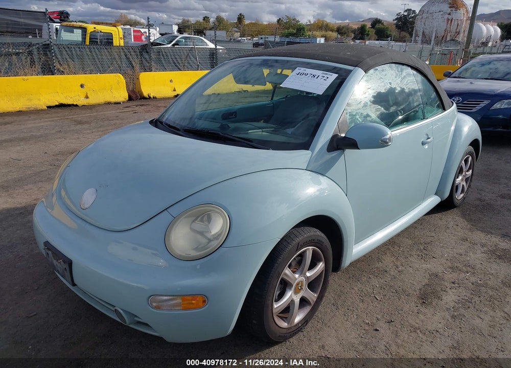 2005 VOLKSWAGEN NEW BEETLE GLS 1.8T VIN: 3VWCD31Y35M306117