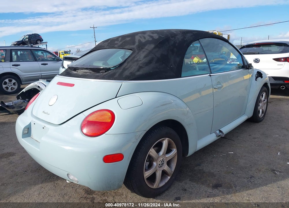 2005 VOLKSWAGEN NEW BEETLE GLS 1.8T VIN: 3VWCD31Y35M306117