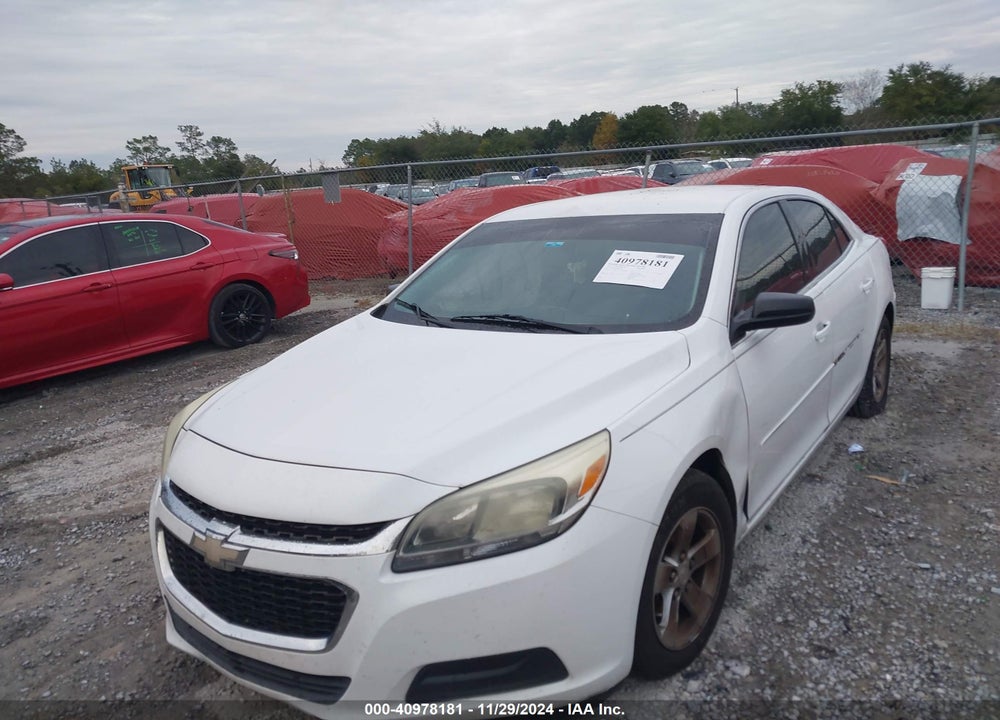 2015 CHEVROLET MALIBU LS VIN: 1G11B5SLXFF182632