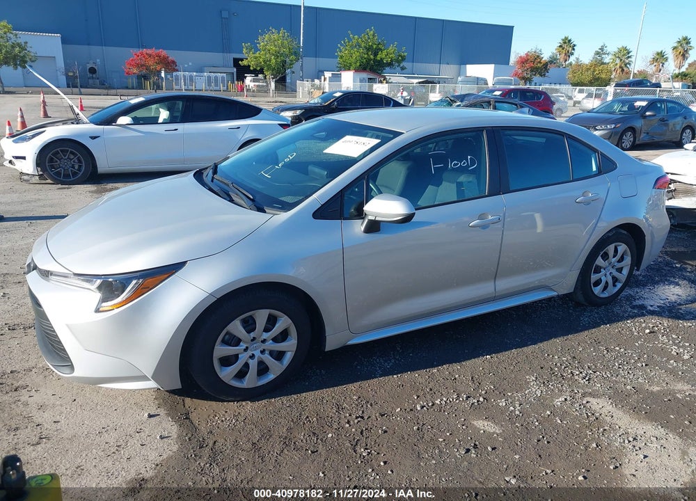 2024 TOYOTA COROLLA LE VIN: 5YFB4MDE2RP164167