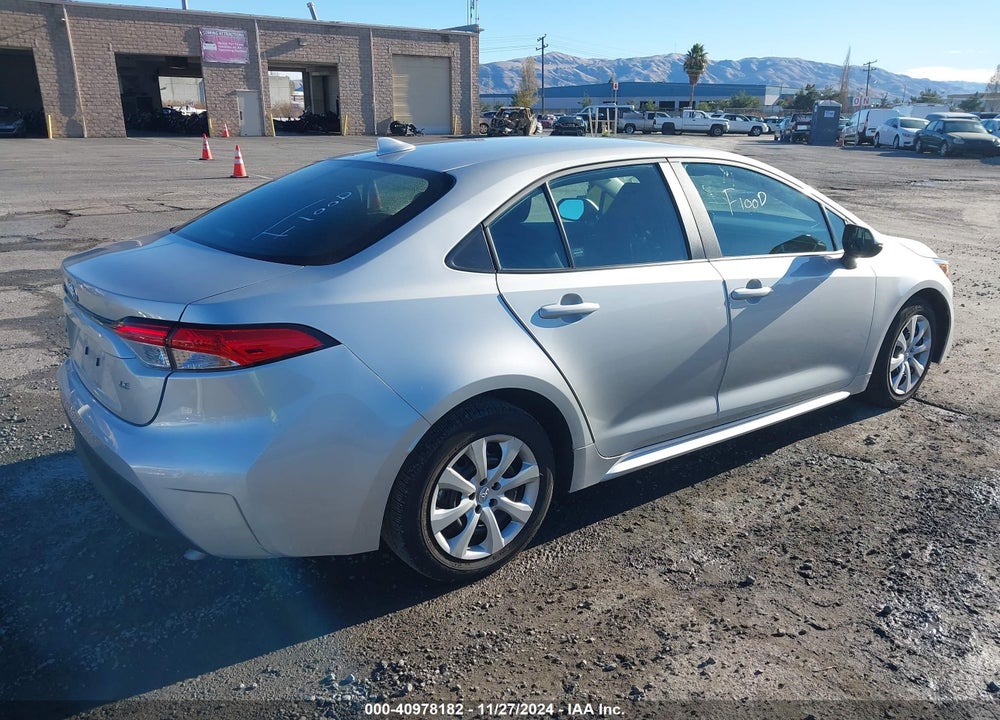 2024 TOYOTA COROLLA LE VIN: 5YFB4MDE2RP164167