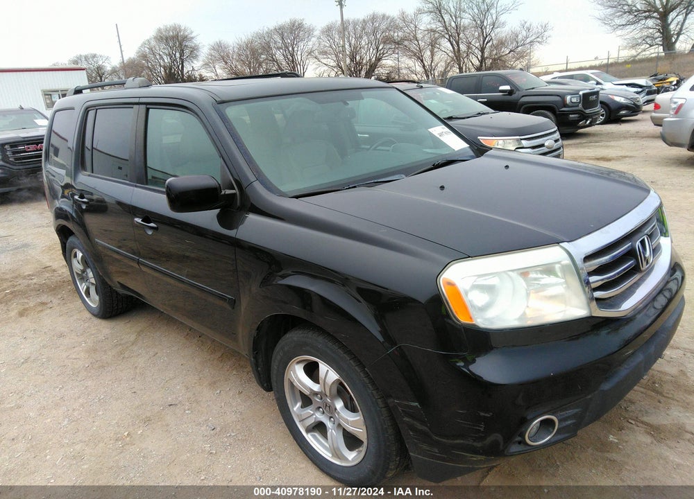 2013 HONDA PILOT EX-L VIN: 5FNYF4H63DB034345