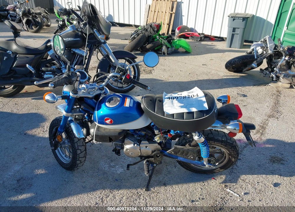 2021 HONDA Z125 M VIN: MLHJB0211M5201562