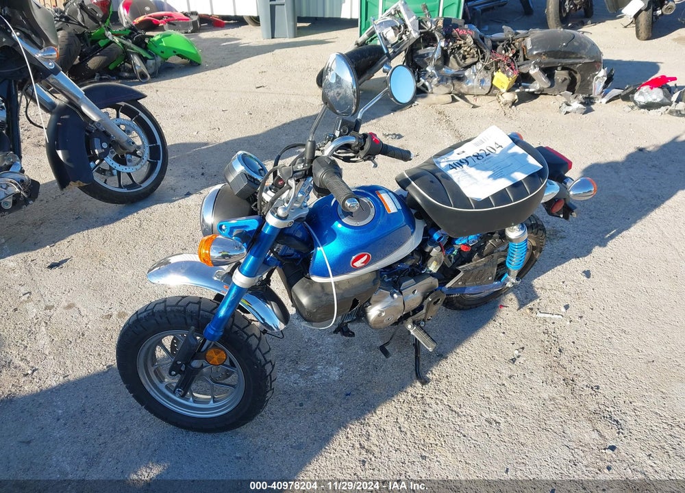 2021 HONDA Z125 M VIN: MLHJB0211M5201562