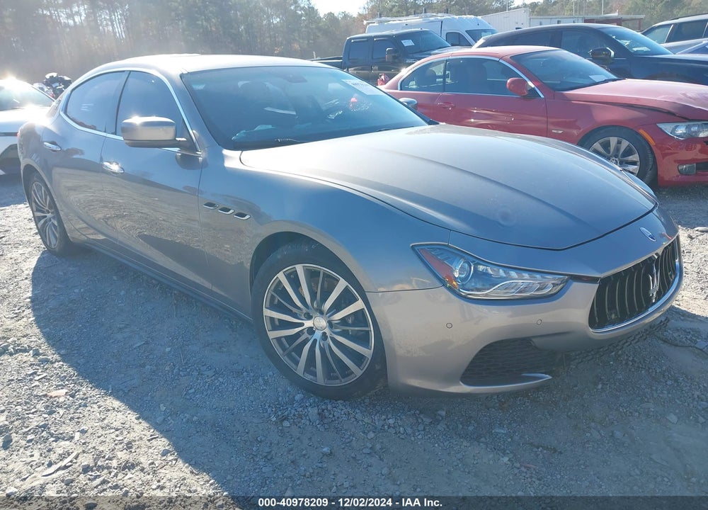 2016 MASERATI GHIBLI S Q4 VIN: ZAM57RTA1G1164674