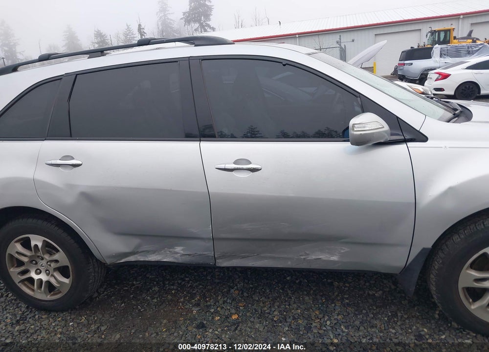 2007 ACURA MDX TECH PKG VIN: 2HNYD28317H527398