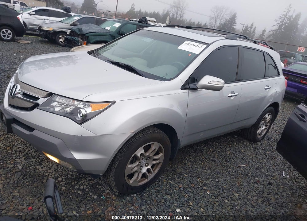 2007 ACURA MDX TECH PKG VIN: 2HNYD28317H527398