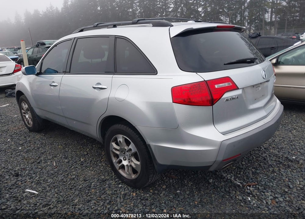 2007 ACURA MDX TECH PKG VIN: 2HNYD28317H527398
