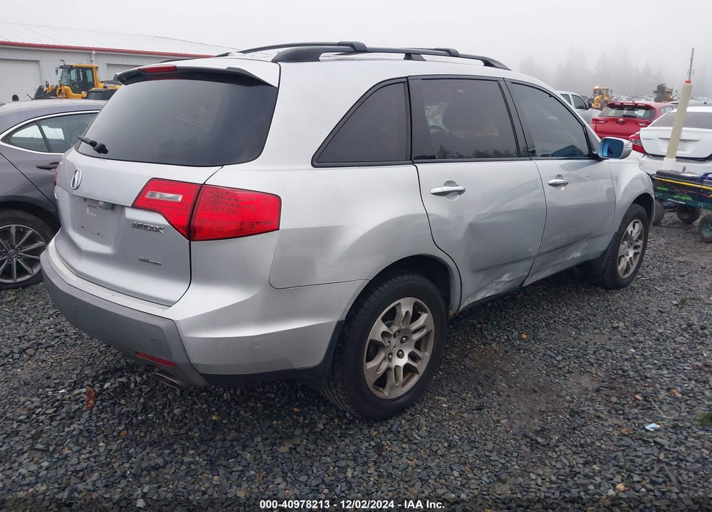 2007 ACURA MDX TECH PKG VIN: 2HNYD28317H527398