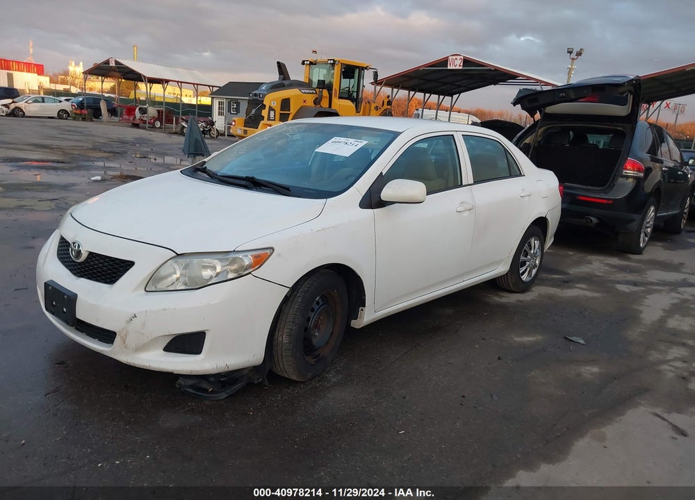 2009 TOYOTA COROLLA LE VIN: JTDBL40E699037422