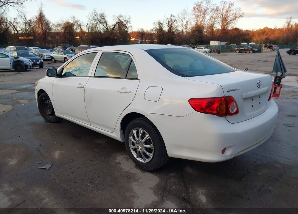 2009 TOYOTA COROLLA LE VIN: JTDBL40E699037422