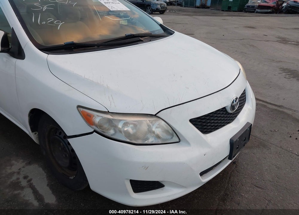 2009 TOYOTA COROLLA LE VIN: JTDBL40E699037422