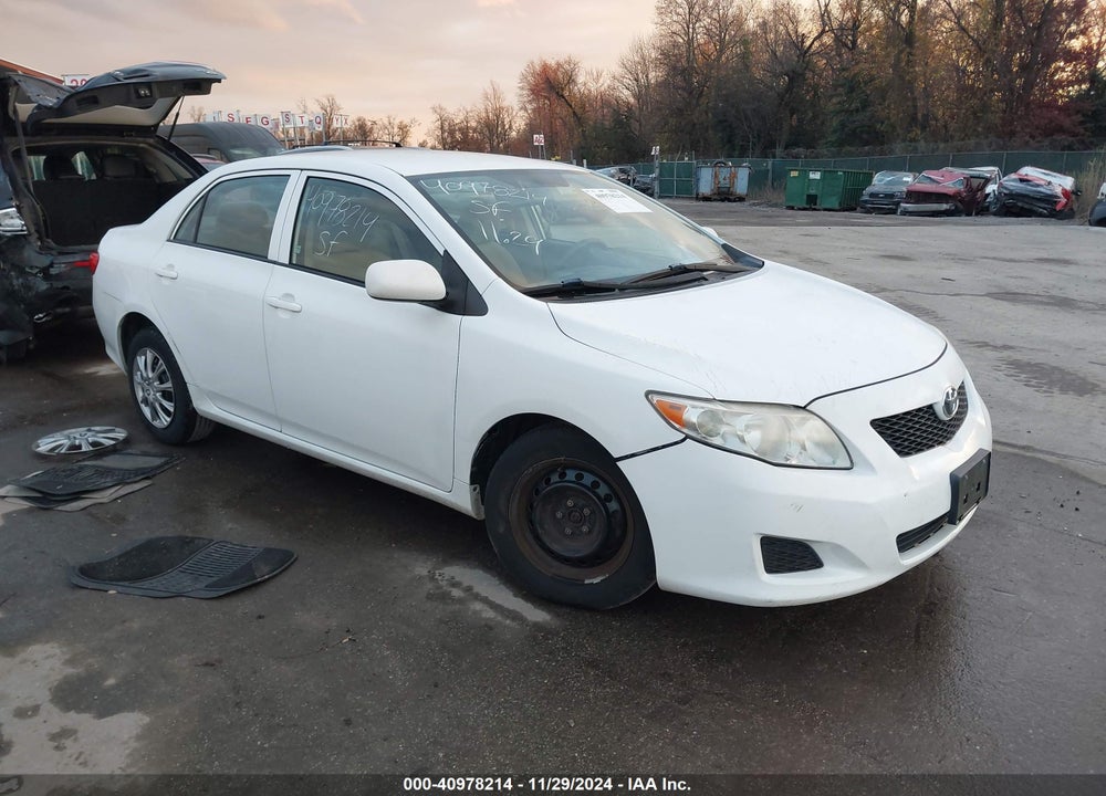 2009 TOYOTA COROLLA LE VIN: JTDBL40E699037422