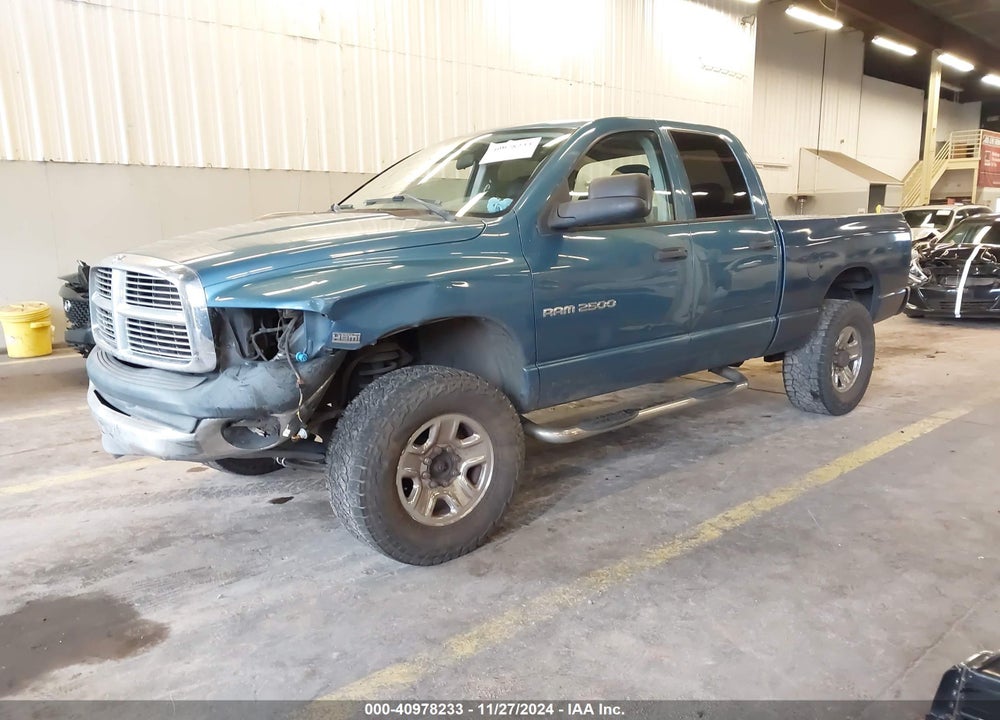 2004 DODGE RAM 2500 SLT/LARAMIE VIN: 1D7KU28D74J188943