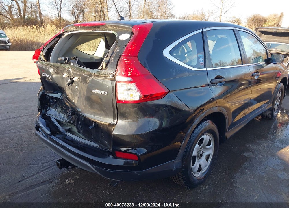 2015 HONDA CR-V LX VIN: 5J6RM4H34FL083662