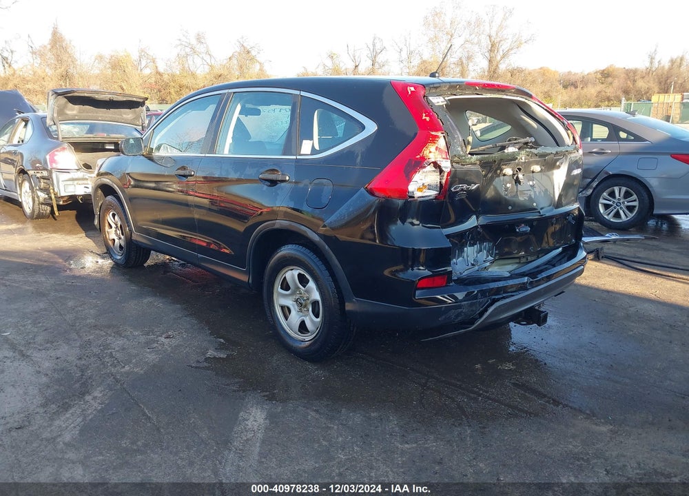 2015 HONDA CR-V LX VIN: 5J6RM4H34FL083662