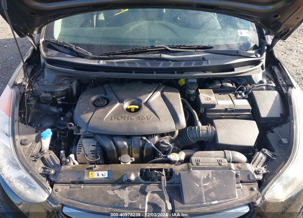 2013 HYUNDAI ELANTRA GLS VIN: 5NPDH4AE1DH363315