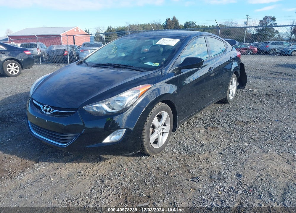 2013 HYUNDAI ELANTRA GLS VIN: 5NPDH4AE1DH363315