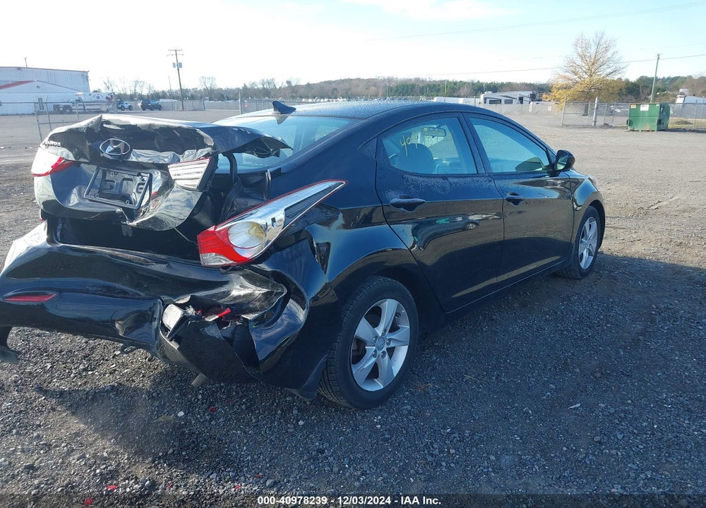 2013 HYUNDAI ELANTRA GLS VIN: 5NPDH4AE1DH363315