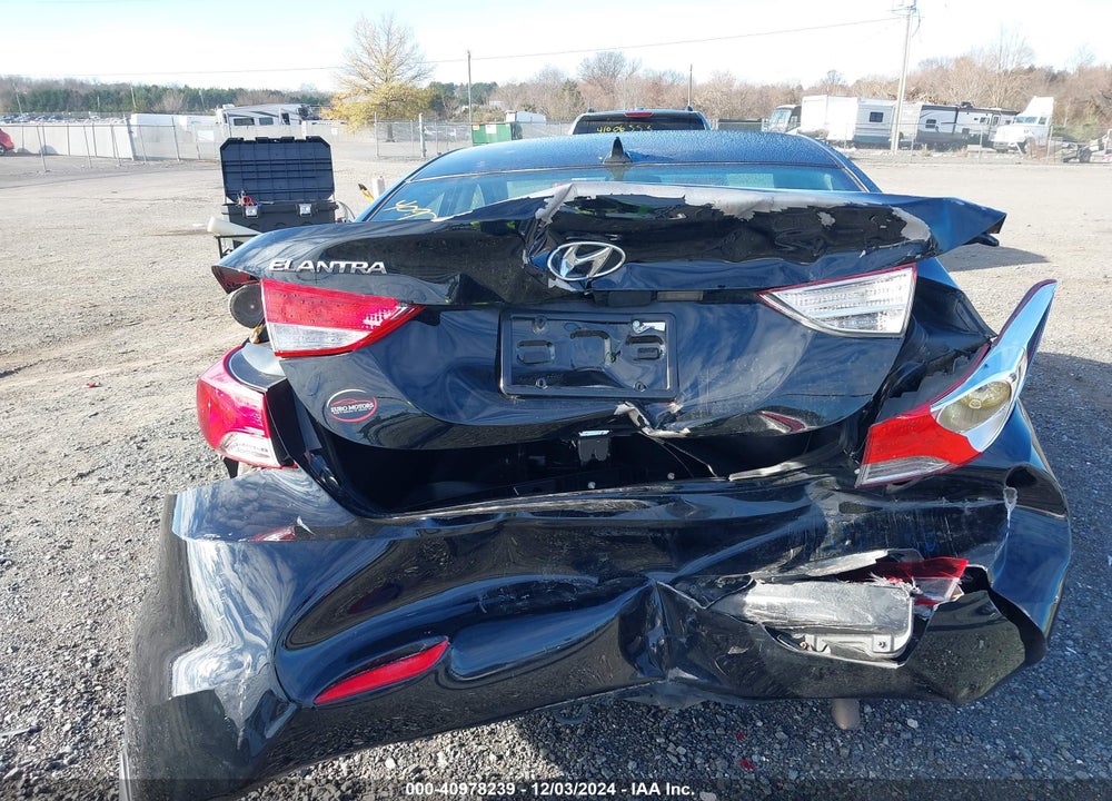 2013 HYUNDAI ELANTRA GLS VIN: 5NPDH4AE1DH363315