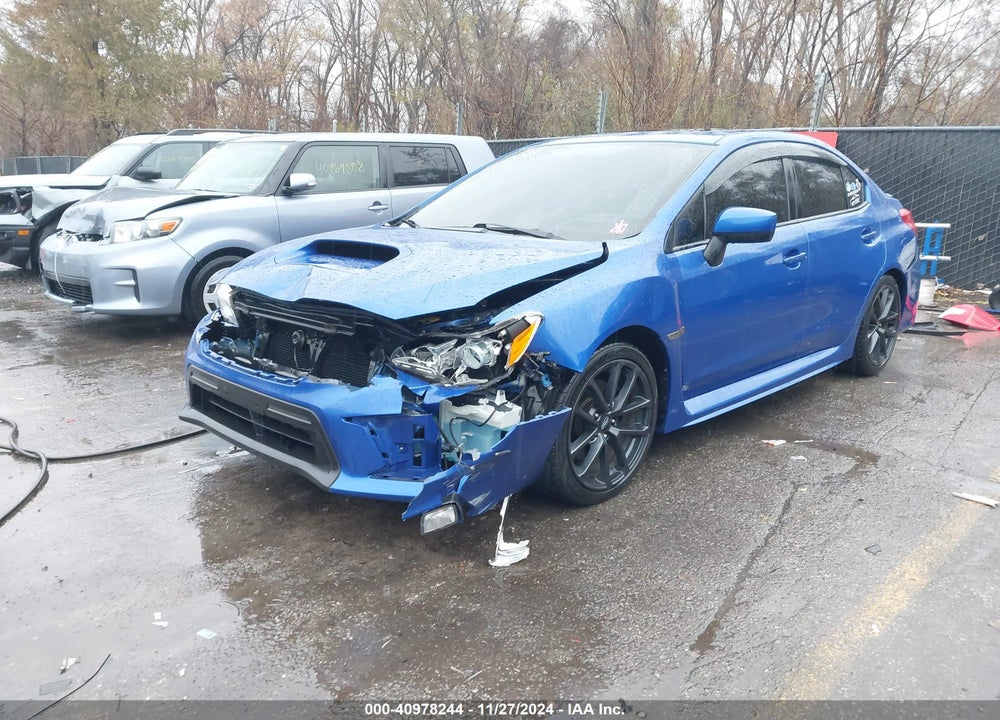2018 SUBARU WRX PREMIUM VIN: JF1VA1C61J9808627