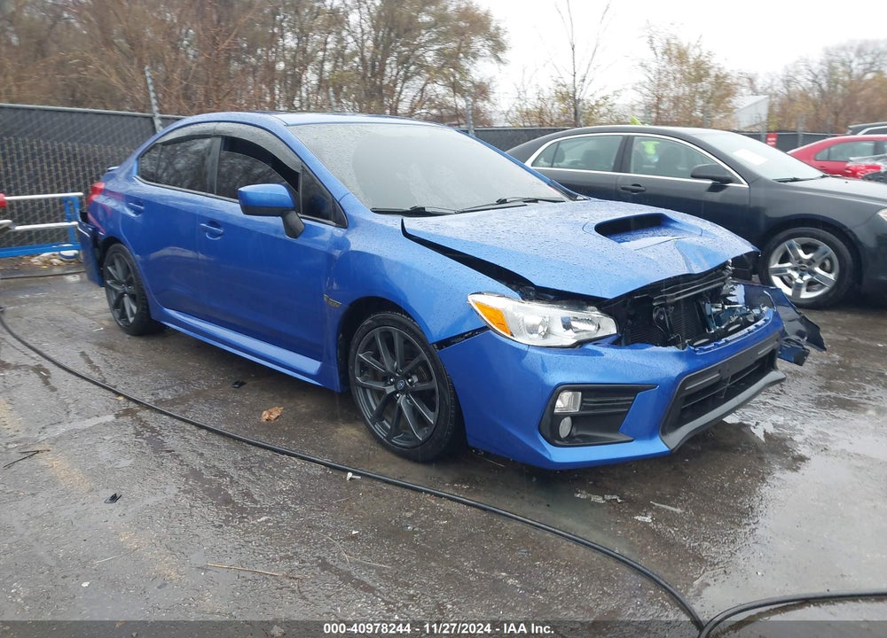 2018 SUBARU WRX PREMIUM VIN: JF1VA1C61J9808627