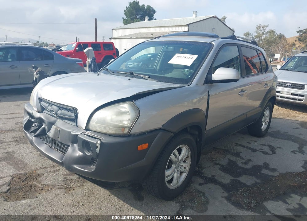 2006 HYUNDAI TUCSON GLS/LIMITED VIN: KM8JN72D86U355798