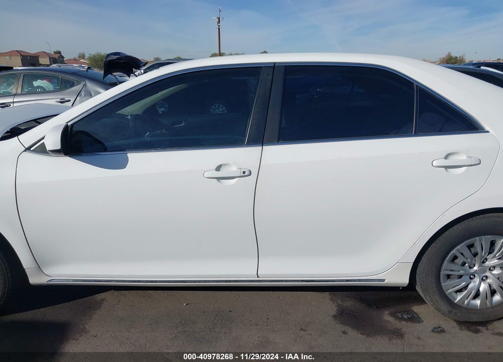 2012 TOYOTA CAMRY LE VIN: 4T1BF1FK0CU516535