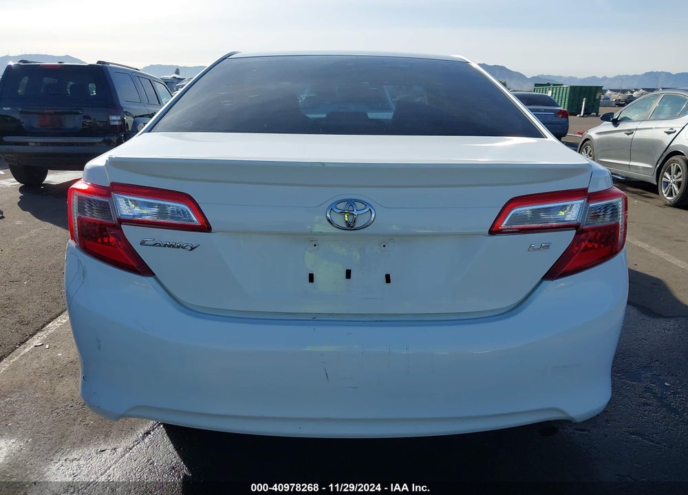 2012 TOYOTA CAMRY LE VIN: 4T1BF1FK0CU516535