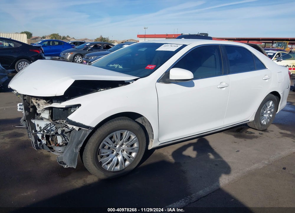 2012 TOYOTA CAMRY LE VIN: 4T1BF1FK0CU516535