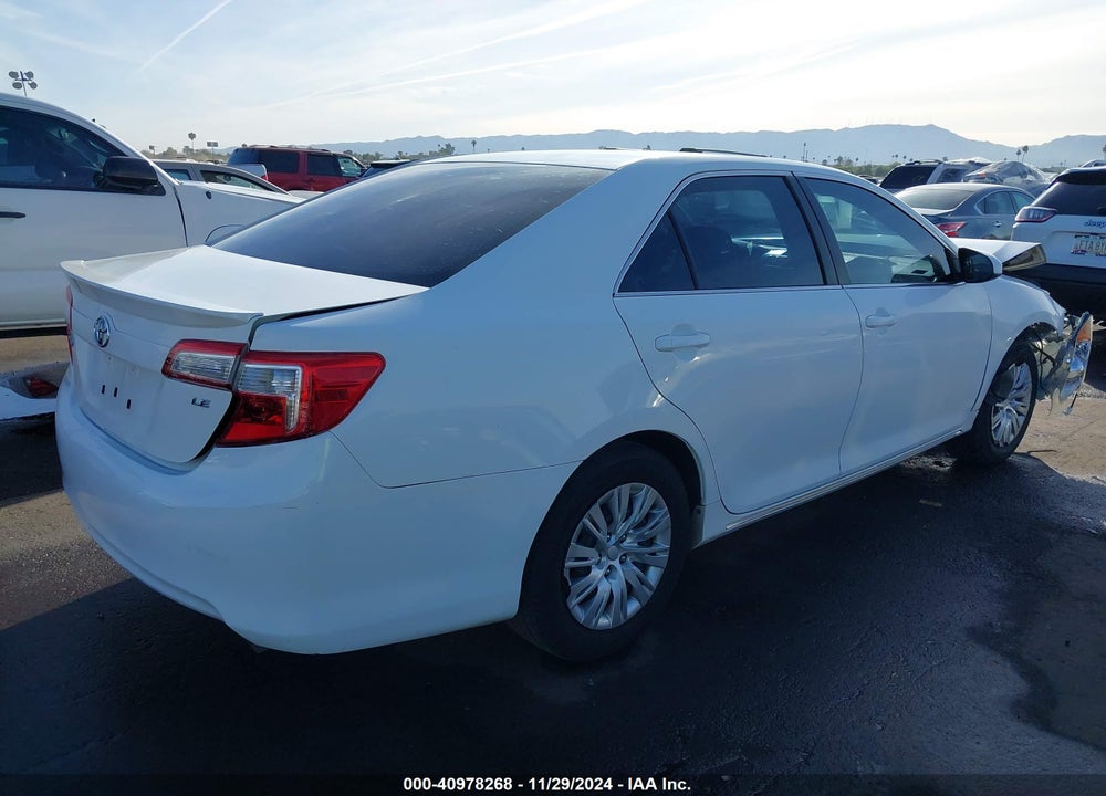 2012 TOYOTA CAMRY LE VIN: 4T1BF1FK0CU516535