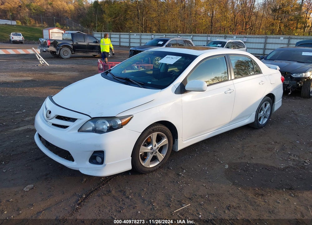 2012 TOYOTA COROLLA S VIN: 2T1BU4EE2CC791182