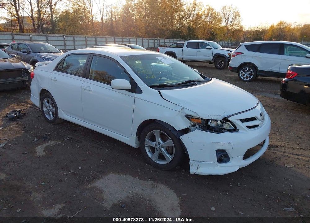 2012 TOYOTA COROLLA S VIN: 2T1BU4EE2CC791182